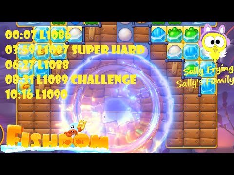 Fishdom level 1086 to 1090