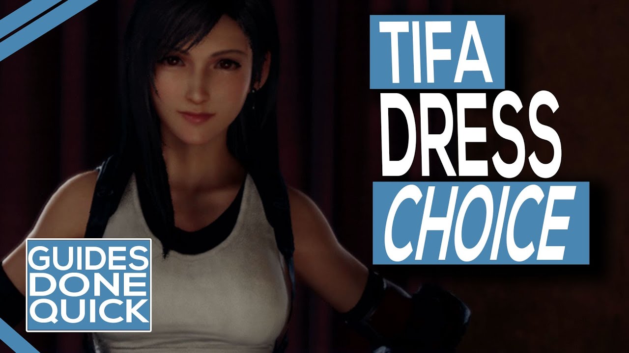 Final Fantasy 7 Remake Tifa Outfit Choice Guide - YouTube