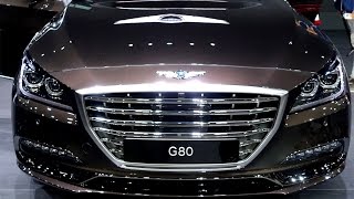 Busan Motor Show 2016 GENESIS  G80/G80 SPORT 新型モデル 世界初公開!