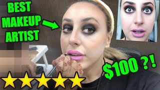 I WENT TO THE BEST REVIEWED MAKEUP ARTIST IN DUBAI!! 😡 *5 STARS*