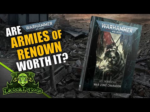 Are 40k Armies of Renown... Good!? | Warhammer 40k Warzone Charadon Review