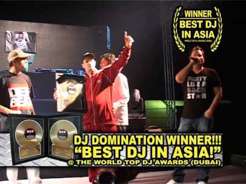DJ DOMINATION WINNER!!! "BEST DJ IN ASIA!" @ THE WORLD TOP DJ AWARDS!