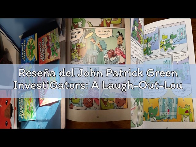 Vídeo relacionado con InvestiGators: A Laugh-Out-Loud Comic Book Adventure!
