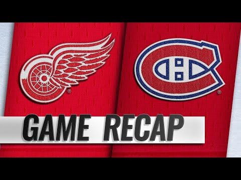 Offense carries Canadiens past Red Wings, 7-3