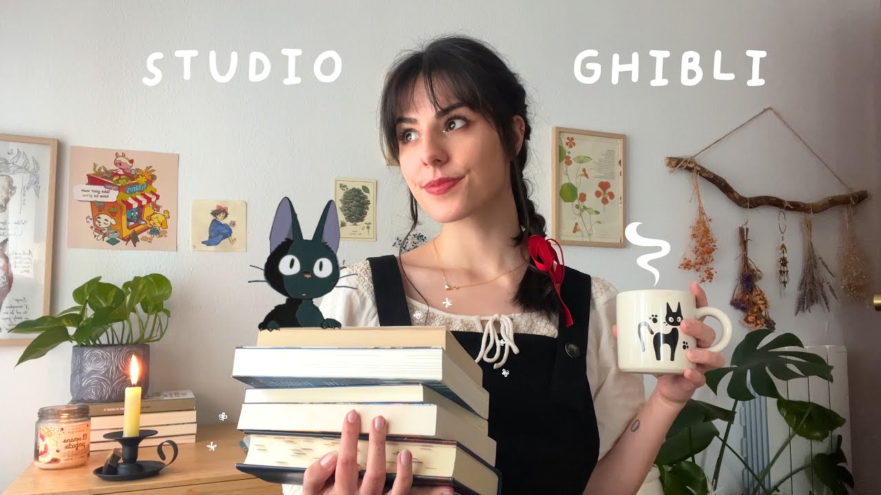 libros que te harán sentir como en una película de Studio Ghibli 🌷👒