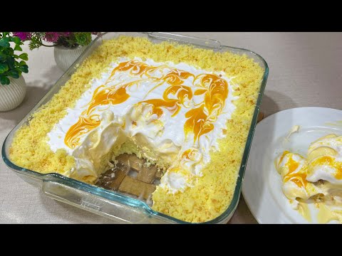 Mango Delight Recipe | How To Make Easy Sweet Dish At Home | Sweet Dish Recipe