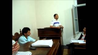 preview picture of video 'Camara Bambui - Tribuna Livre - Prof. IFMG Campus Bambuí/MG, Adriano Geraldo - 01/04/2013'