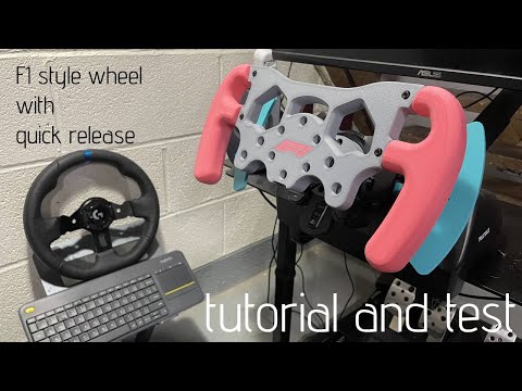 Modifying my Logitech G923 with 3D Printed parts!