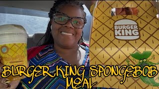 REVIEWMAS DAY 3: BURGER KING NEW SPONGEBOB MEAL #THEREVIEWQUEEN 