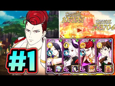 WAIT THIS THE NEW BEST GO 2ND TEAM IN PVP RIGHT NOW?! INSTANT DESTROYS TRISTAN!! [7DS: Grand Cross]