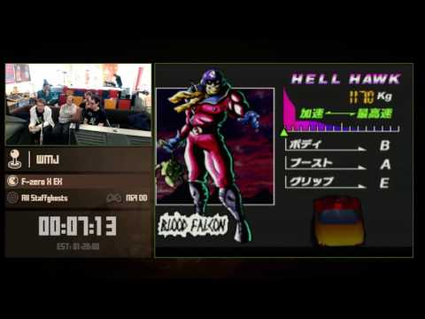 FZC Marathon 2016 - F-Zero X Expansion Kit All Staff Ghosts by WMJ