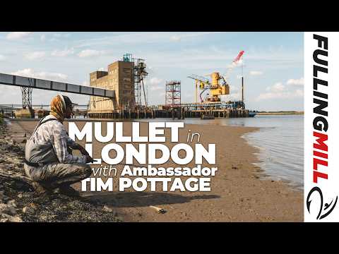 Fly Fishing for Mullet in London with Fulling Mill Ambassador Tim Pottage