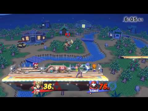 Smash 4 Ampheras (Samus) vs davids64 (Link)