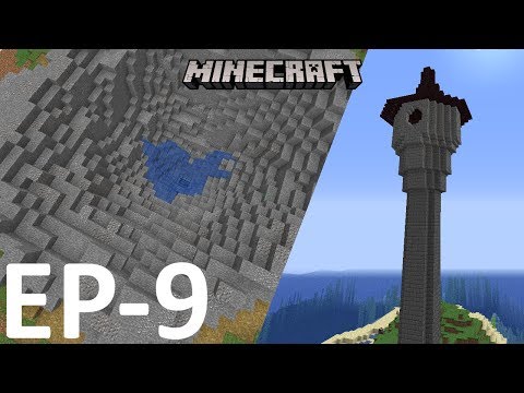 Insane Minecraft Build – EP9: Epic Crater & Mage Tower!