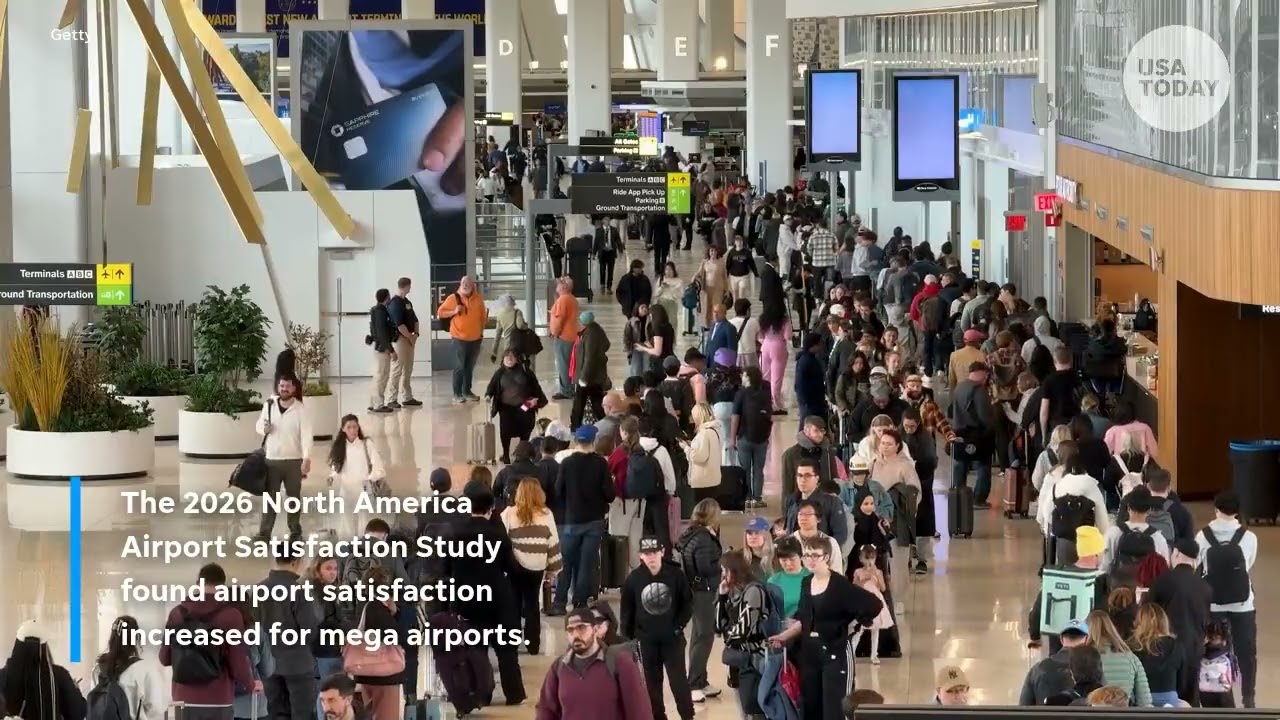 Airports ranked highest in traveler satisfaction, passenger experience