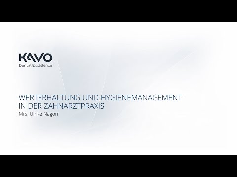 Werterhaltung und Hygienemanagement in der Zahnarztpraxis mit Ulrike Nagorr