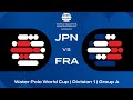 LIVE Japan Vs France Water Polo World Cup 2023 Group A