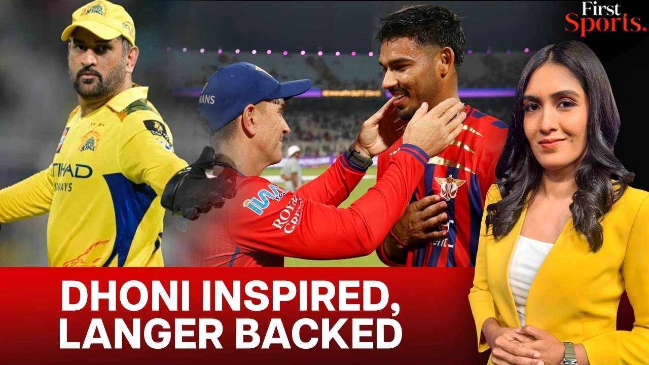 Links With Dhoni, Langer: Meet IPL's New Sensation Mukul Choudhary | First Sports With Rupha Ramani