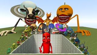 Download lagu AI Brainrot Memes vs Demon Tung Tung Tung Sahur Bosses in Giant Pit – Gmod Chaos mp3