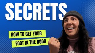 How to GET YOUR FOOT IN THE DOOR | Healthcare Administration
