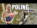 How to Go Upriver with Canoe Poling