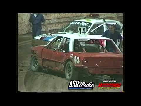 Junior Street Sedans: Raymond Daley Crash - Kingaroy Speedway