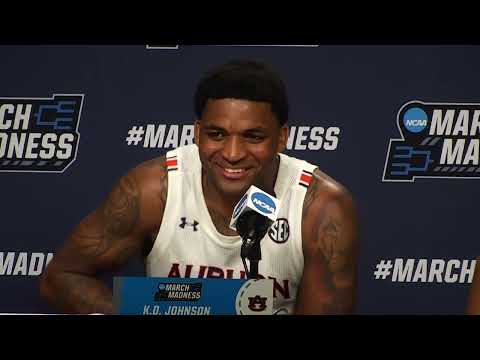 Auburn players address the media following round 1 NCAA Tournament win over Jacksonville State
