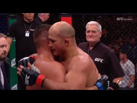 Fighters React To Junior Dos Santos & Tai Tuivasa At UFC Adelaide