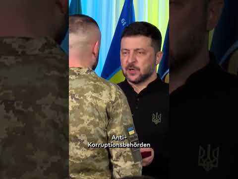KORRUPTION IN DER UKRAINE: Ermittlungen gegen Minister – Millionen-Schmiergeld  #shorts