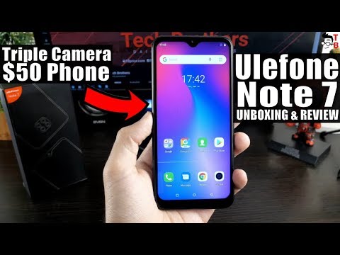 Ulefone Note 7 REVIEW & Unboxing: The Best Phone Under $50!