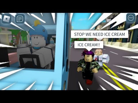 Roblox Brookhaven 🏡RP - Funny Moments / Memes (ICE CREAM)