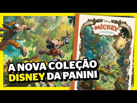 A NOVA COLEÇÃO DISNEY DA PANINI: MICKEY E O OCEANO PERDIDO