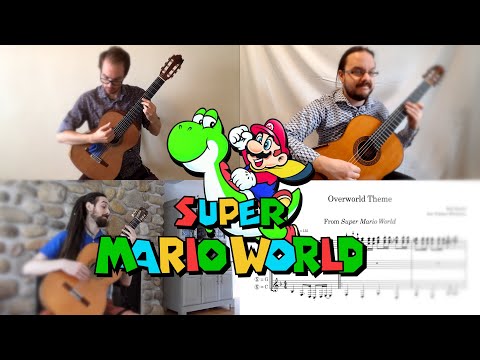 Super Mario World for Classical Guitar: Overworld Theme (Ottawa Guitar Trio)