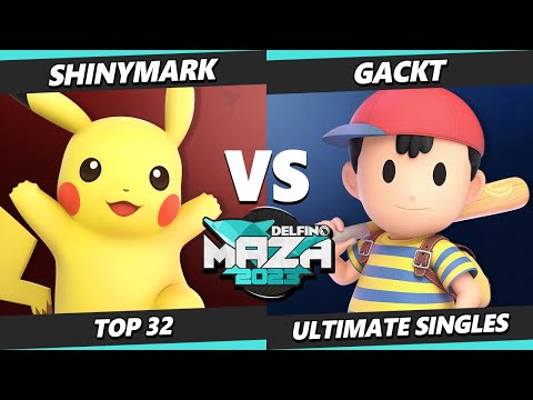 Delfino Maza 2023 - ShinyMark (Pikachu) Vs. Gackt (Ness) Smash Ultimate - SSBU