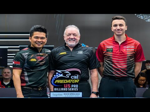 Roberto Gomez vs Fedor Gorst | FINAL HIGHLIGHTS | 2022 FargoRate Ohio Open | Predator Pro Billiard