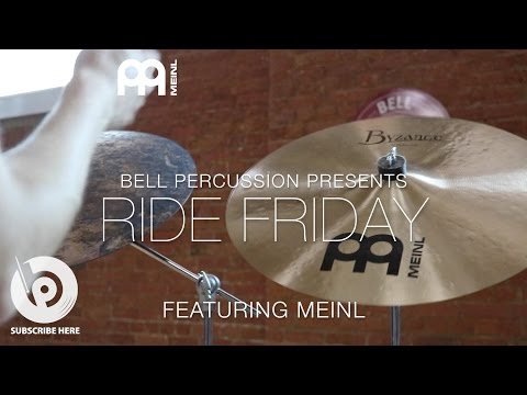RideFriday - Feat: Meinl 20 "Vintage Pure, 20" Traditional, 20" Duel