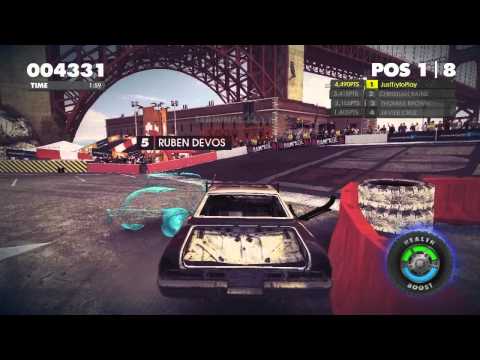 DiRT Showdown - Gameplay Walkthrough - #2 - Golden City Rampage [San Francisco Rampage]