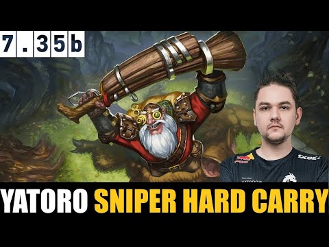 🔥YATORO [SNIPER] HC 7.35B- DOTA 2 HIGHEST MMR MATCH#dota2    #dota2gameplay #yatoro
