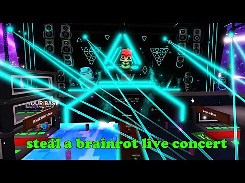 Full Steal a Brainrot live concert!