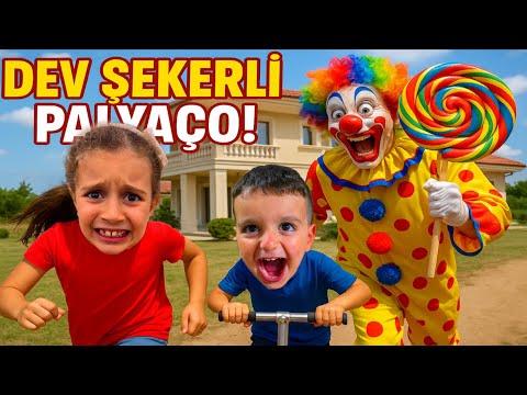 PALYAÇO SAHTE ÇIKTI EYVAH POYRAZ ELİF ŞEKERLERİ KAÇIRDI!!