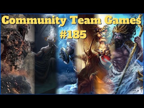 Community Team Games #185 | Casting High Level Team Game #aom #ageofempires
