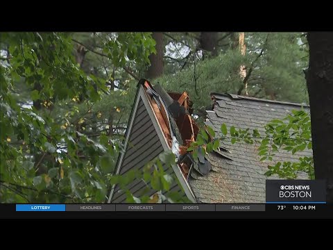 Quick moving storm causes damage across Massachusetts