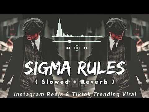 Sigma Rule | Slowed And Reverb | Bad Boy Attitude Song | New Lofi Song | lofi ( slowed reverb )