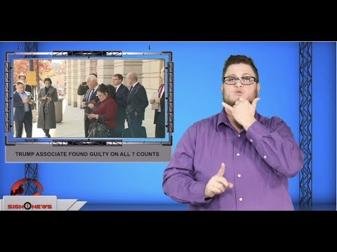 Trump associate found guilty on all 7 counts (ASL - 11.15.19)
