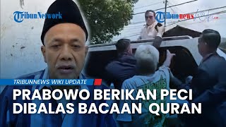 VIRAL DI MEDSOS PRABOWO KASIH PECI, Penjual Akik Balas dengan Lantunan Ayat Suci