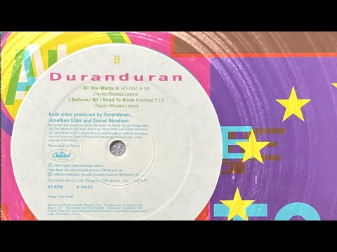 I Believe All I Need To Know - Duran Duran