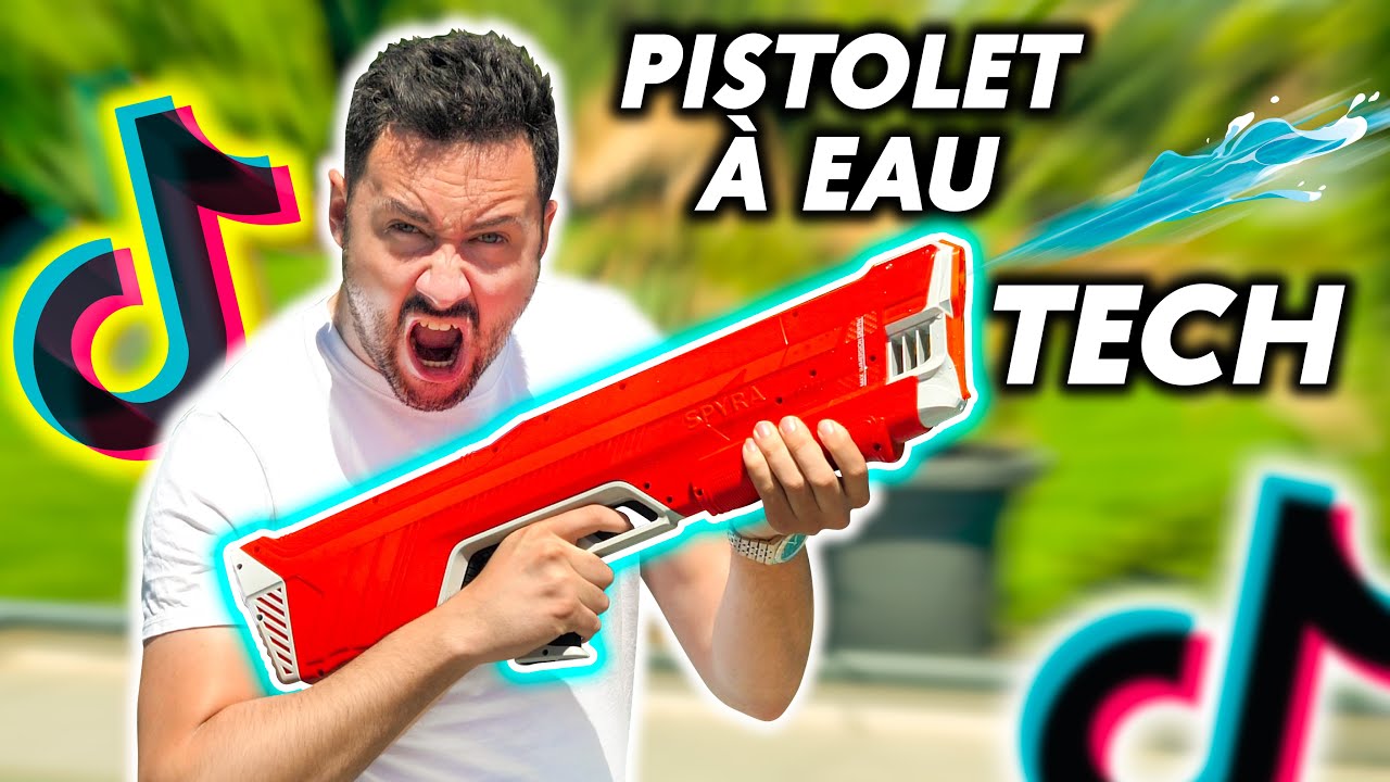 J'ai acheté le Pistolet à Eau Tech TikTok à 170€ ! (Énorme)
