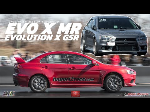 Evolution X MR vs Evo X GSR