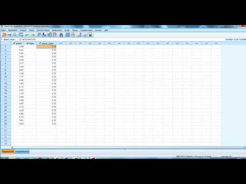 Mittelwertzentrierung in Spss