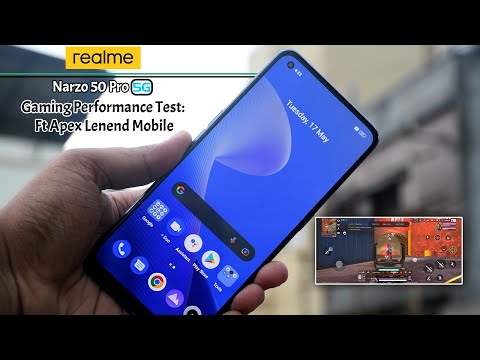 Realme Narzo 50 Pro 5G Gaming Performance Test: Ft Apex Lenend Mobile